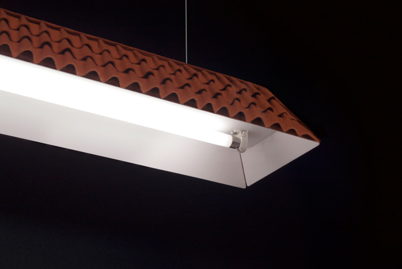 luis nascimento roof tiles lamp designboom