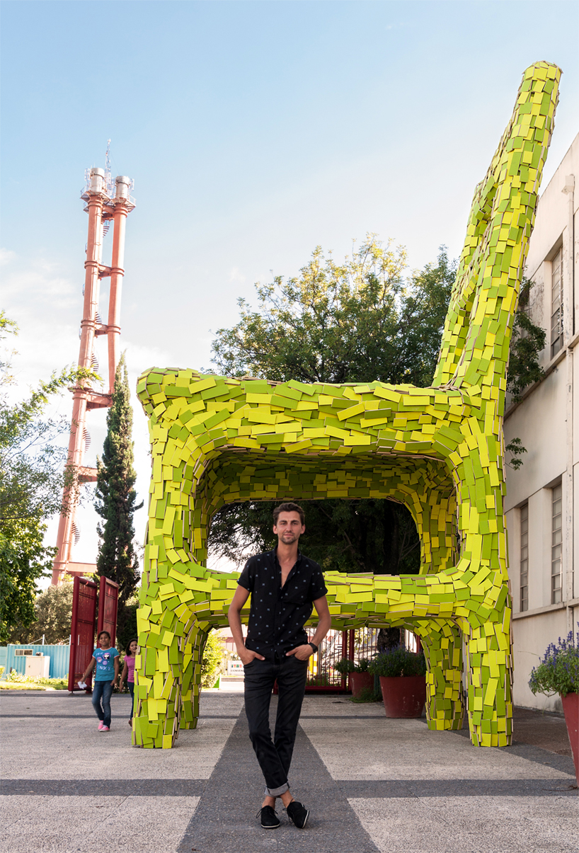 mark reigelman nest chair nidosilla mexico designboom 