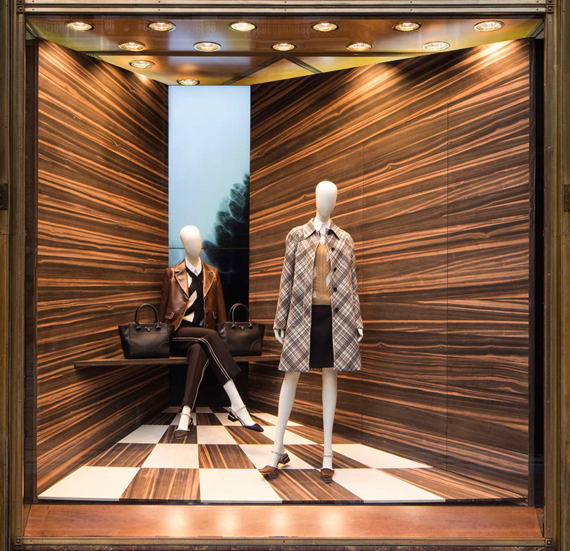 martino gamper corners window design concept prada designboom 