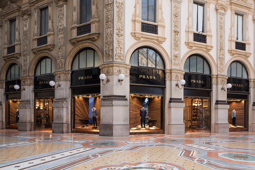 martino gamper corners window design concept prada designboom 