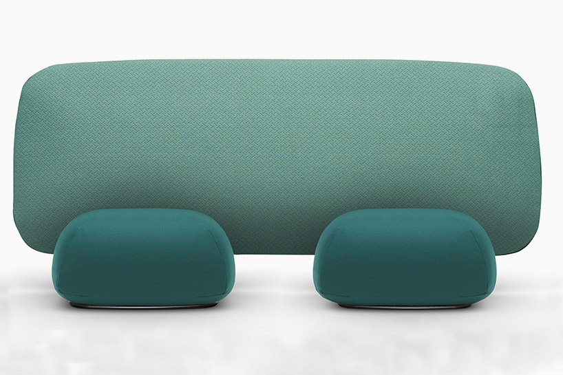 skrivo soft line halo seating system designboom