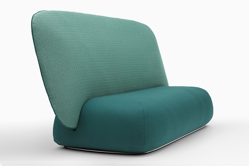 skrivo soft line halo seating system designboom