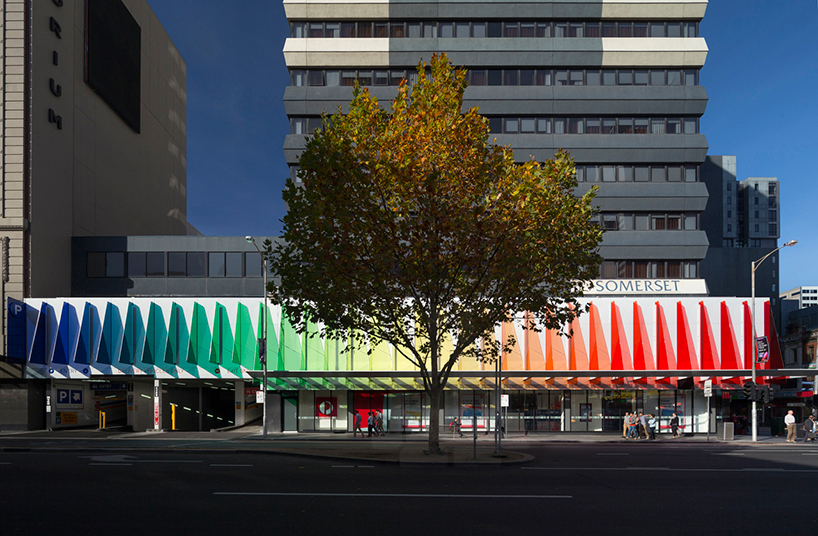 studio505 strand facade melbourne cbd australia designboom