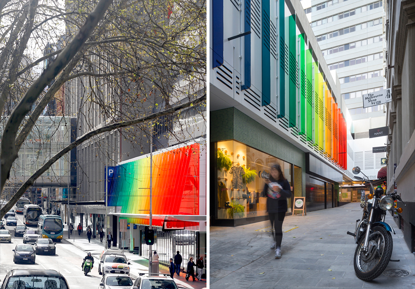 studio505 strand facade melbourne cbd australia designboom
