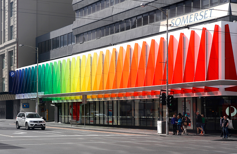 studio505 strand facade melbourne cbd australia designboom
