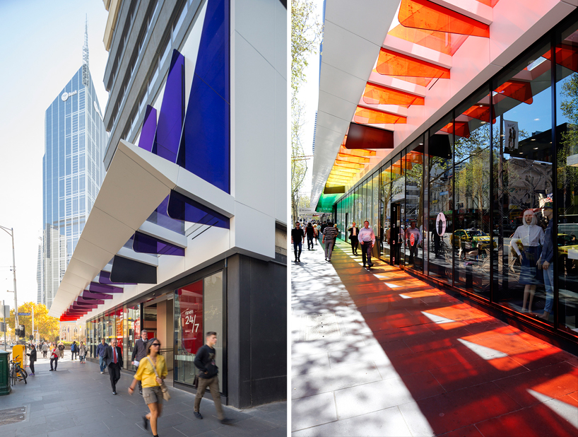 studio505 strand facade melbourne cbd australia designboom