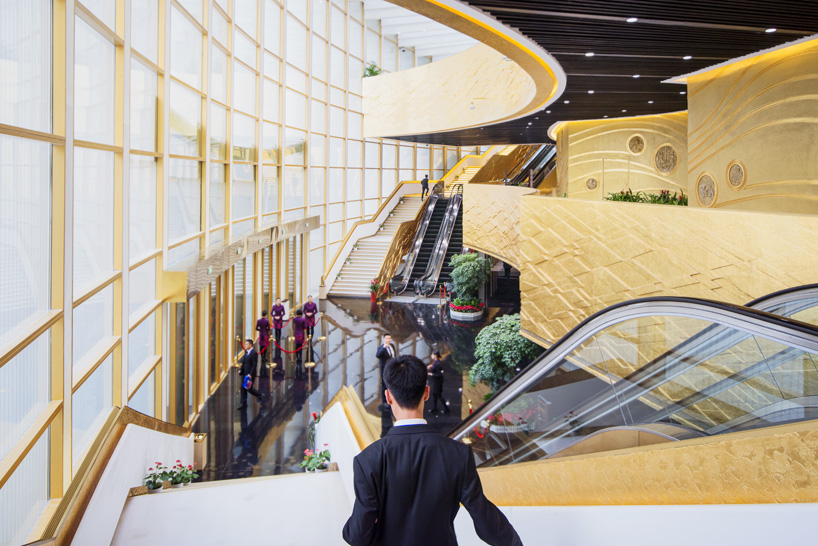 stufish entertainment architects han show theatre wuhan china designboom