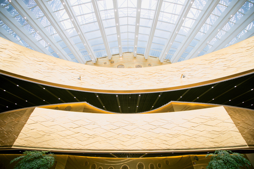 stufish entertainment architects han show theatre wuhan china designboom