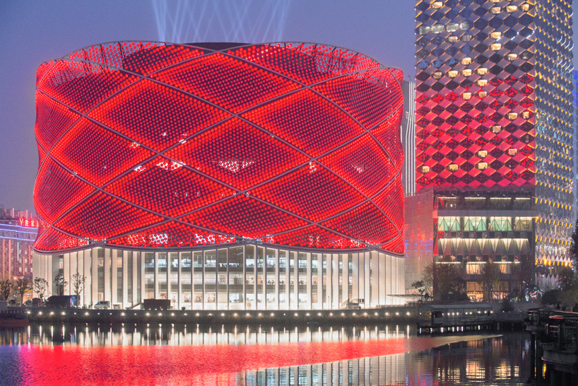 stufish entertainment architects han show theatre wuhan china designboom