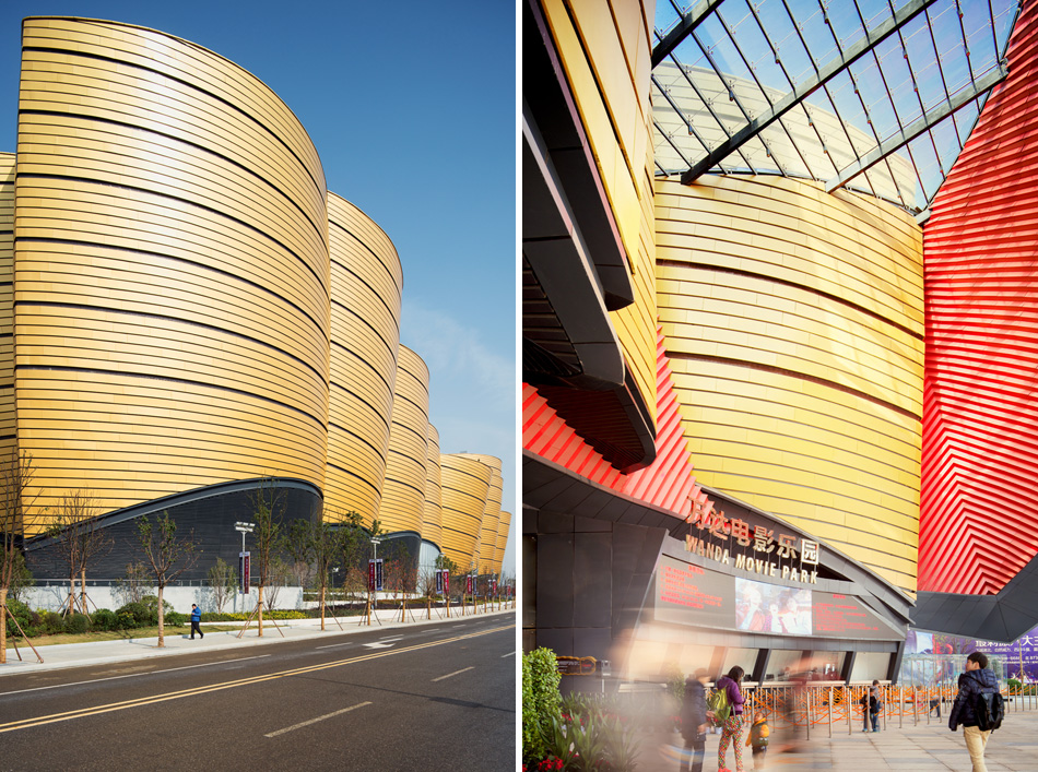 stufish entertainment architects wanda movie park wuhan china designboom