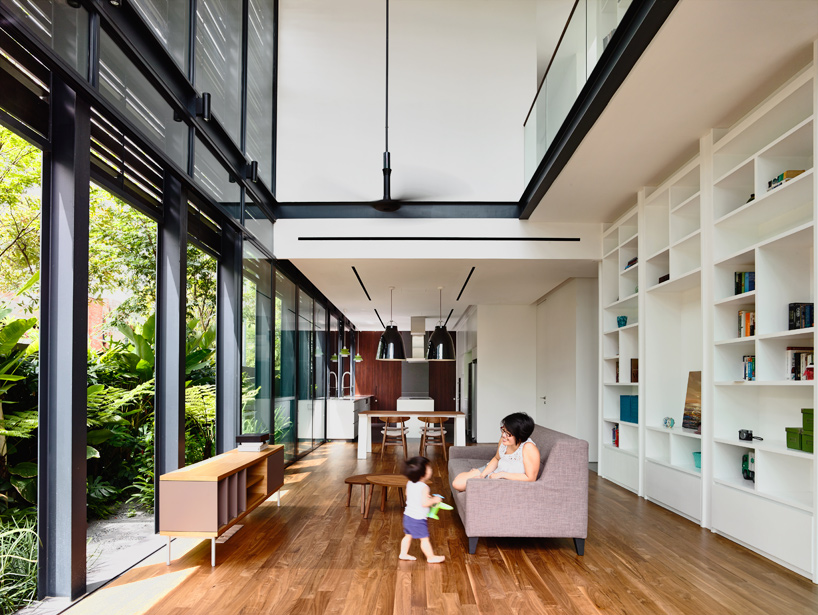 HYLA architects faber terrace lines of light singapore