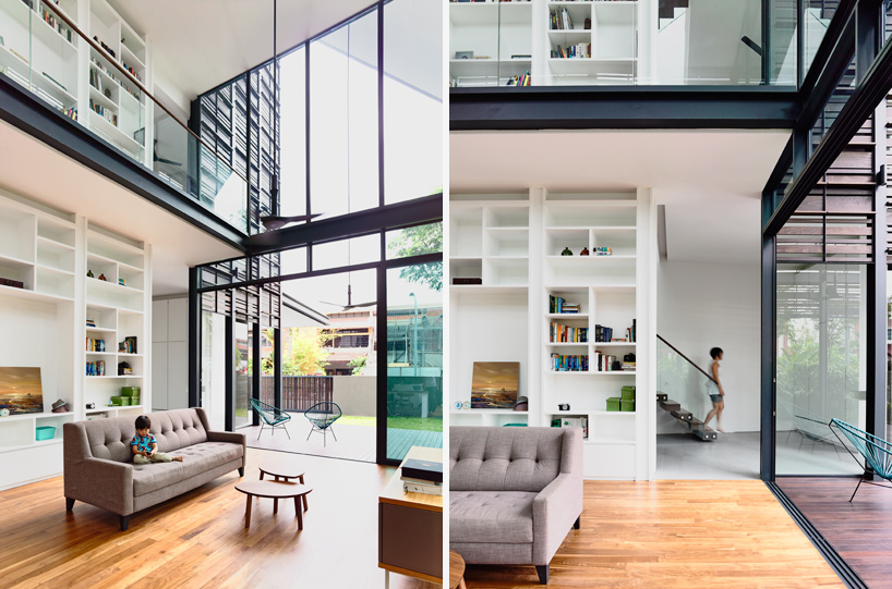 HYLA architects faber terrace lines of light singapore