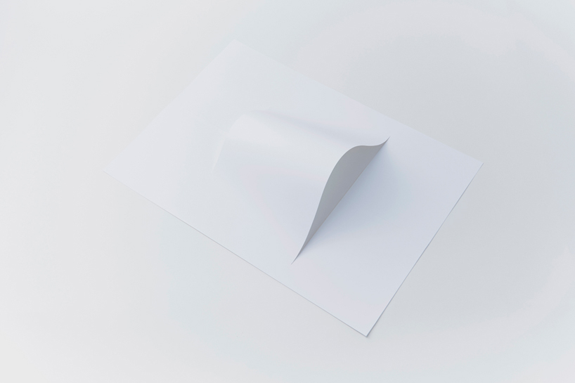 YOY forms poster lamp with a single sheet of paper