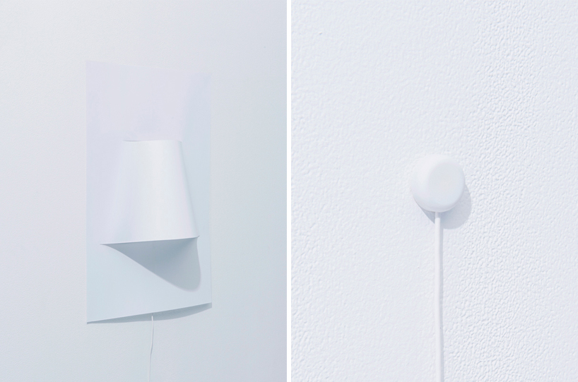 YOY forms poster lamp with a single sheet of paper