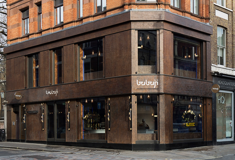 autoban babaji restaurant soho london designboom