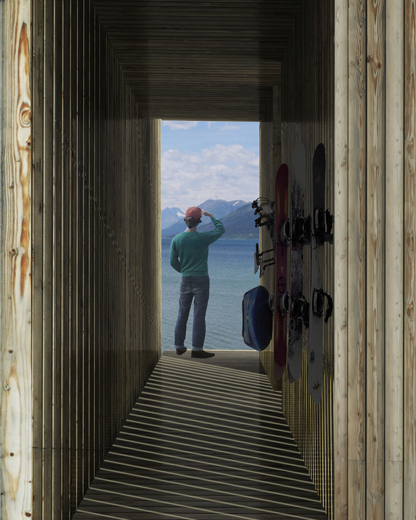 dubbeldam yukon cottage development carcross canada designboom