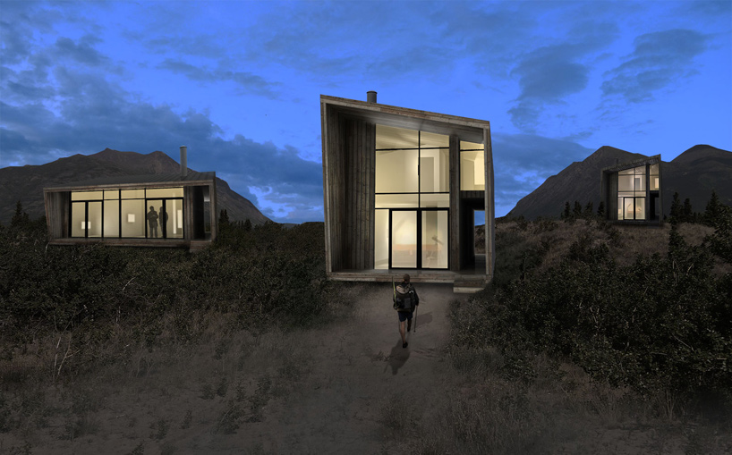 dubbeldam yukon cottage development carcross canada designboom