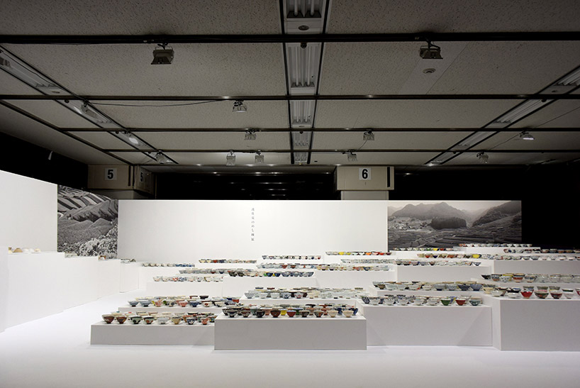 kei harada rice bowls exhibition hasami japan designboom