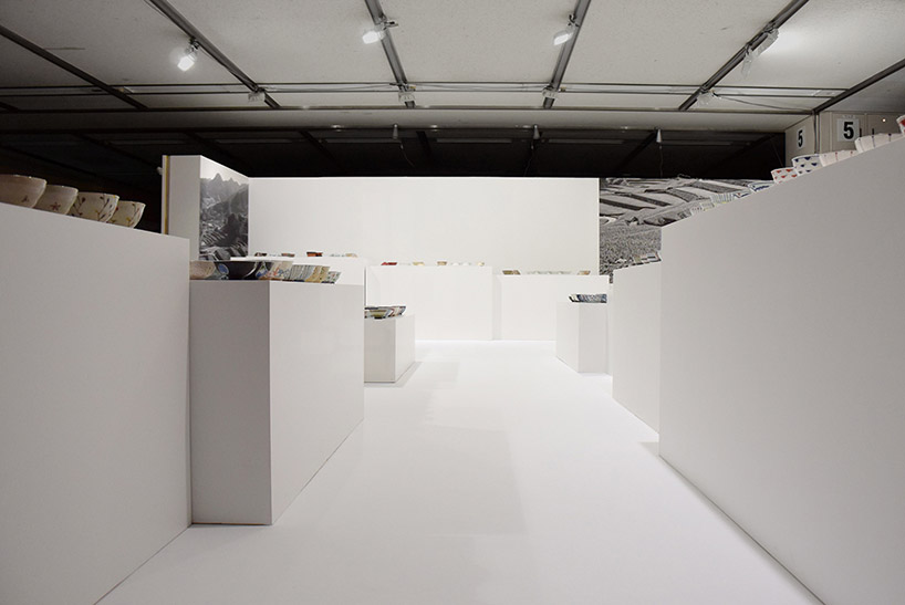 kei harada rice bowls exhibition hasami japan designboom