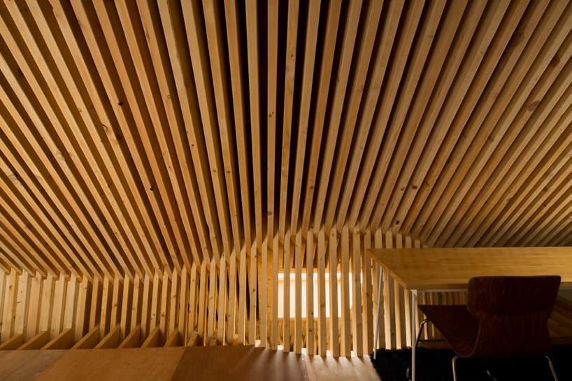 life style koubou triangle house japan designboom