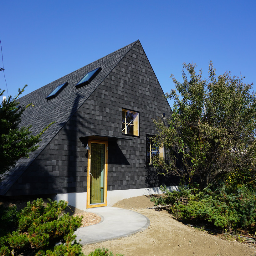 life style koubou triangle house japan designboom