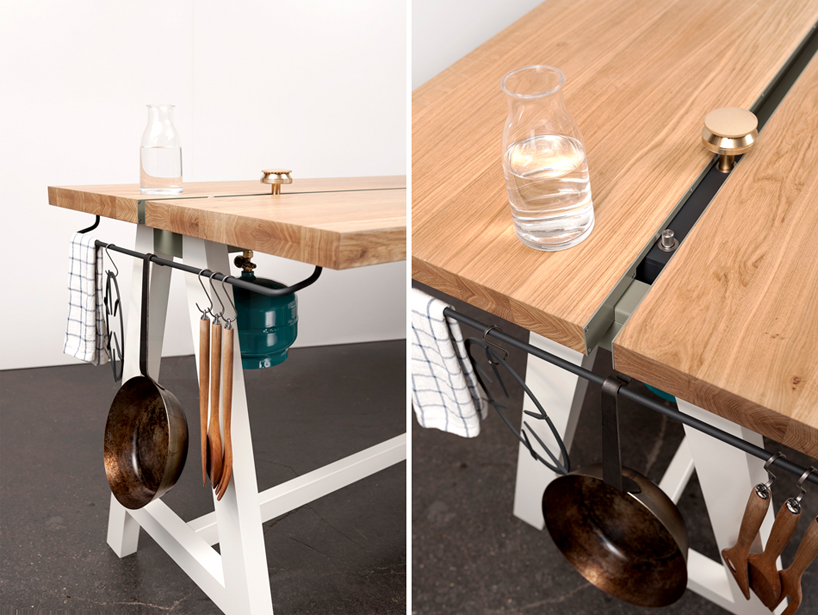moritz putzier cooking table imm cologne 2015 designboom 