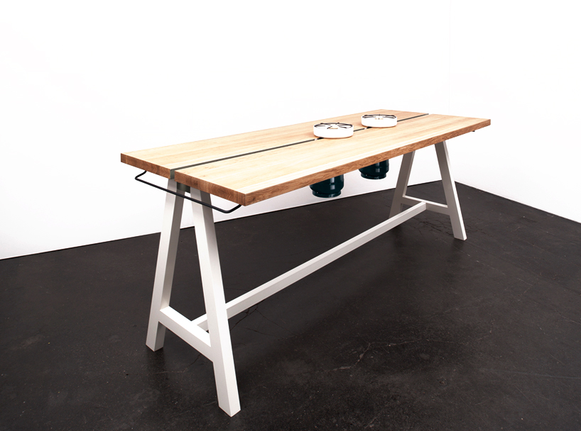 moritz putzier cooking table imm cologne designboom 