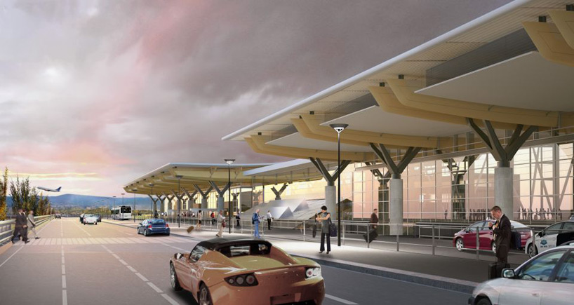 nordic office of architecture oslo international airport expansion designboom