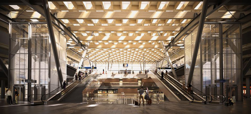 nordic office of architecture oslo international airport expansion designboom