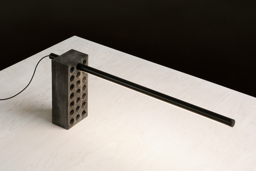 philippe malouin brick lamp umbra shift designboom