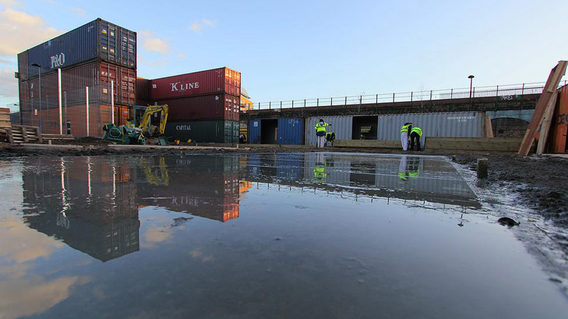 pop brixton carl turner architects shipping container city london designboom