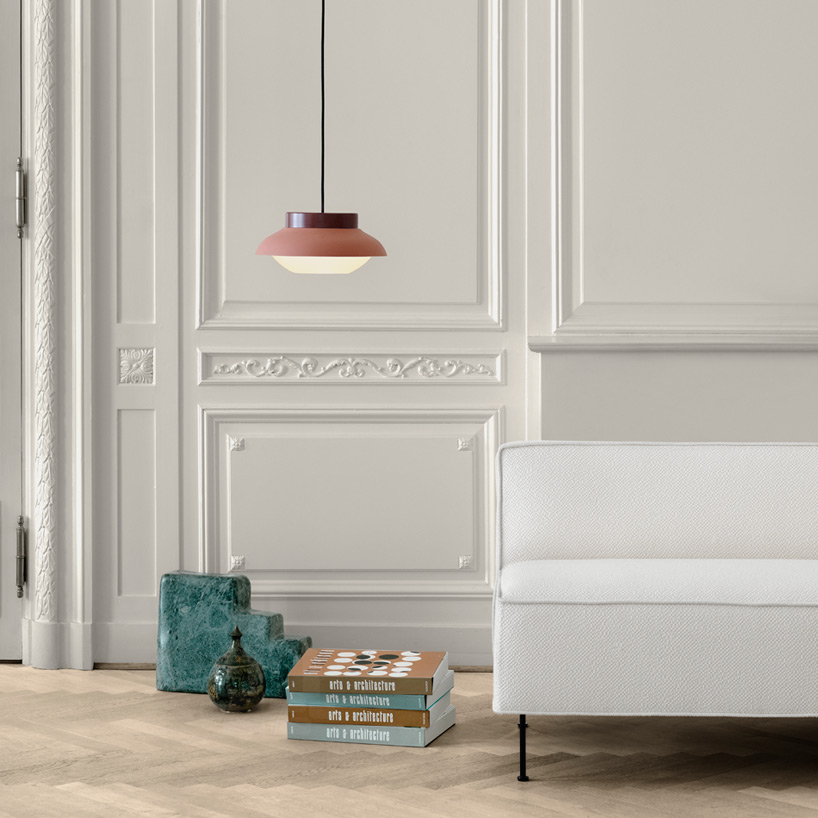 sebastian herkner the collar lamp gubi designboom