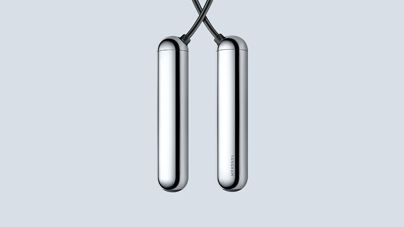 LED-embedded smart rope by tangram factory communicates with your phone