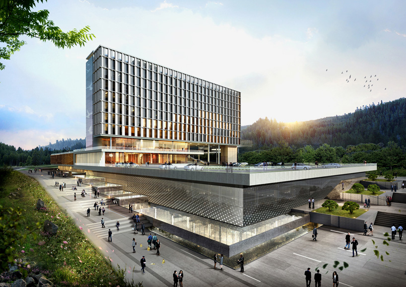 SAMOO ulju government complex south korea designboom