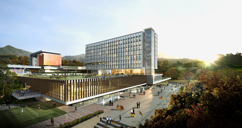 SAMOO ulju government complex south korea designboom