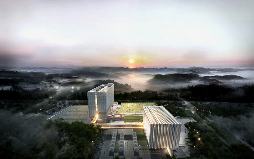 SAMOO ulju government complex south korea designboom