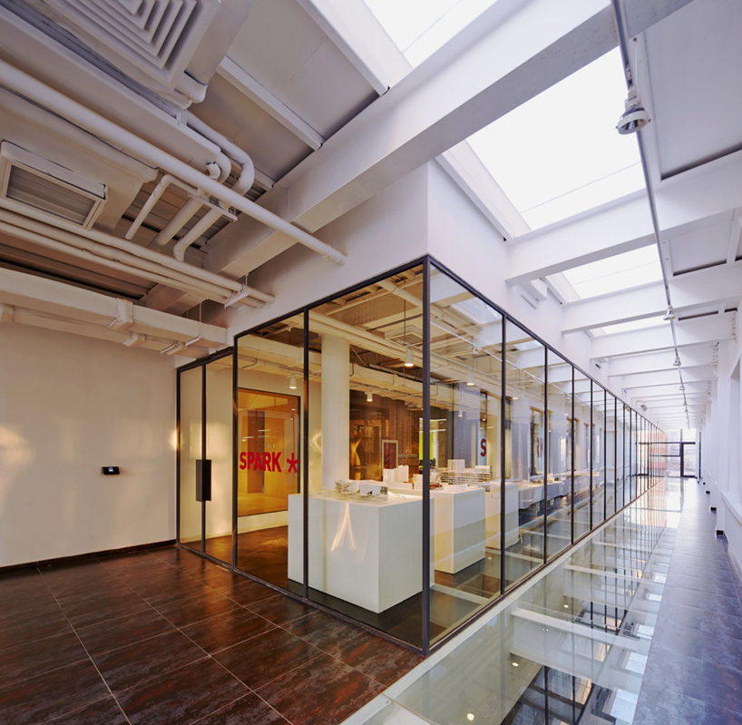 SPARK architects beijing office the swivel space designboom