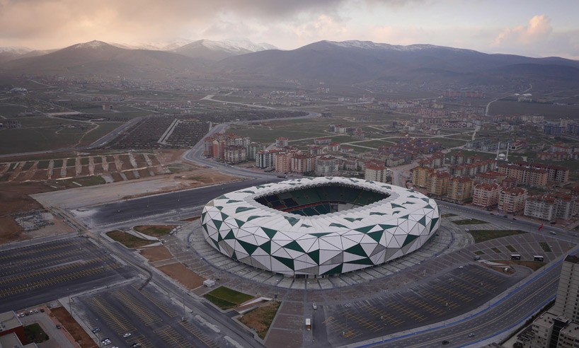 bahadçr kul architects konya city stadium designboom