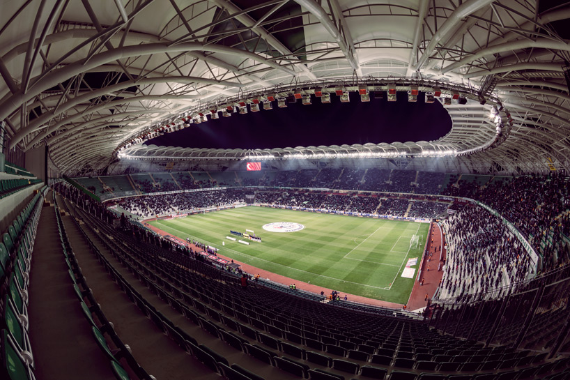 bahadçr kul architects konya city stadium designboom