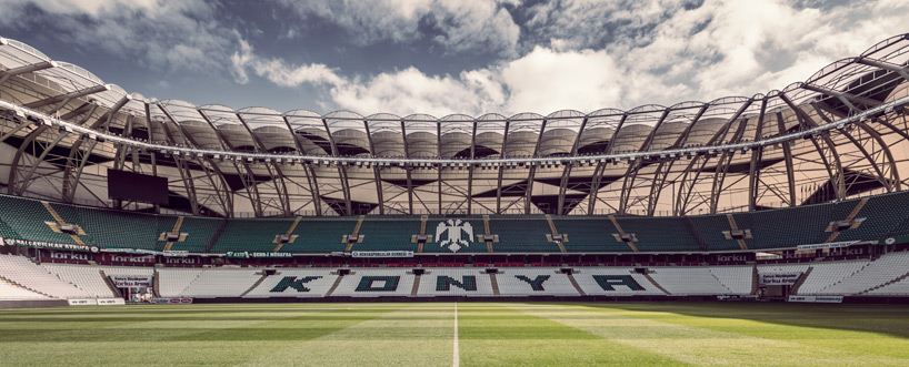 bahadçr kul architects konya city stadium designboom