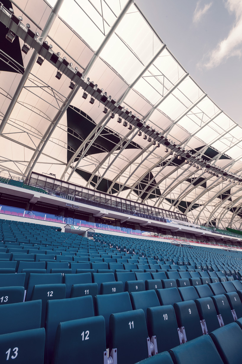 bahadçr kul architects konya city stadium designboom