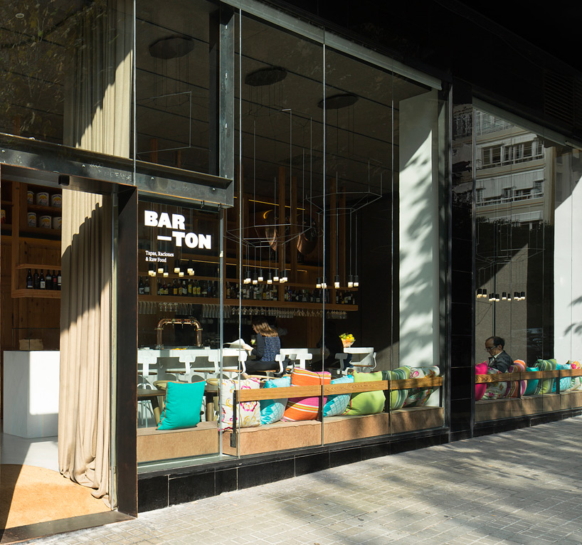 barton restaurant isabel lópez vilalta designboom