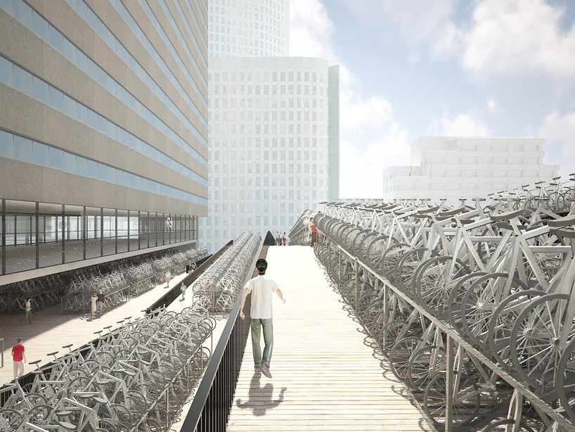 bike canopy by nl architects the hague 11 03 2015 