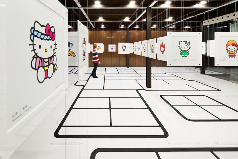 hello kitty museum tokyo designboom