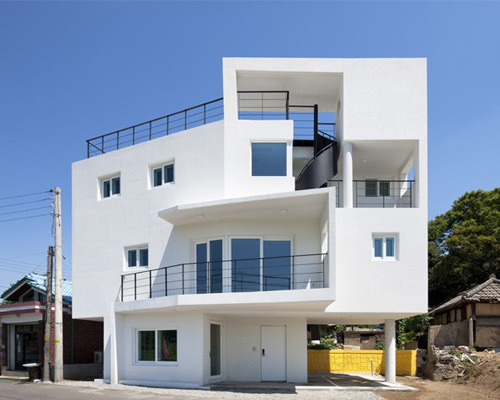 studio_GAON blends public and private spaces for six with nogyang house