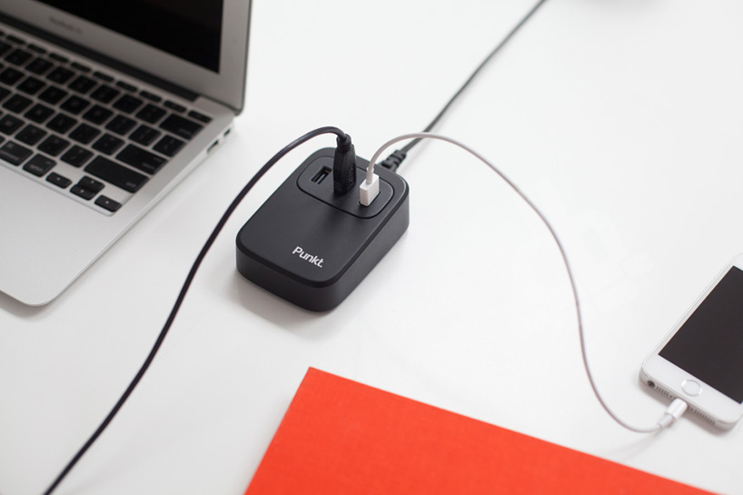 jasper morrison punkt. USB charger designboom