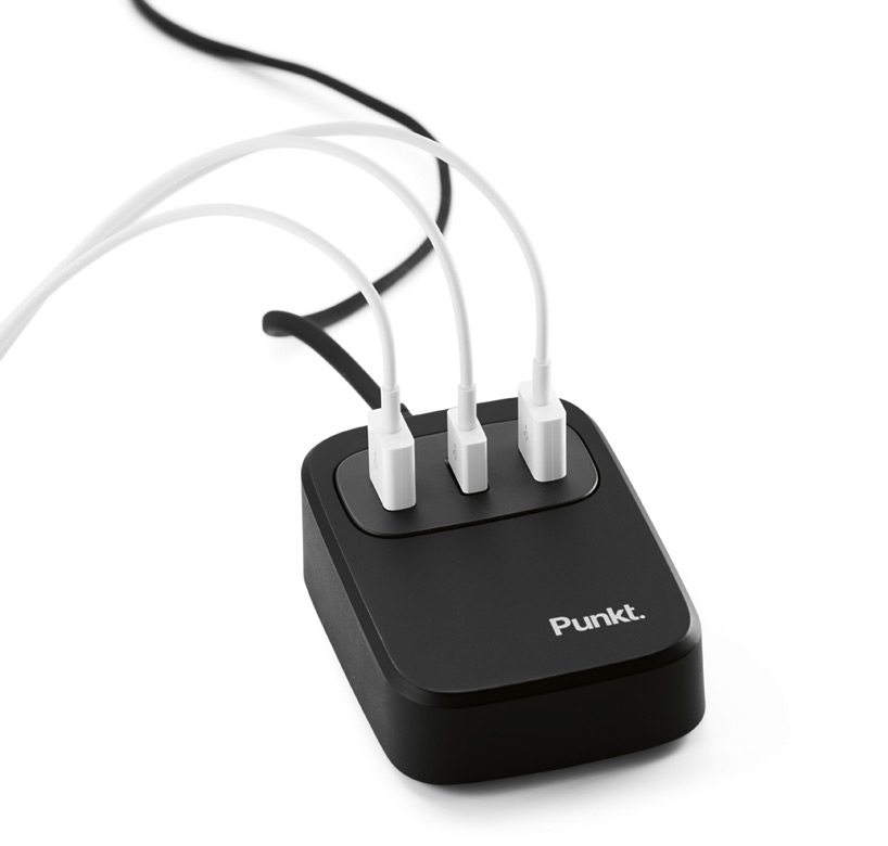 jasper morrison punkt. USB charger designboom