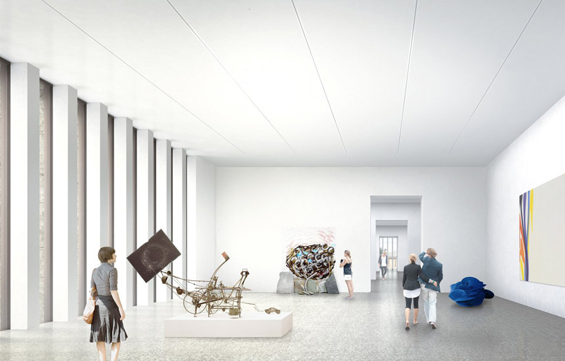 kunsthaus extension zurich david chipperfield designboom