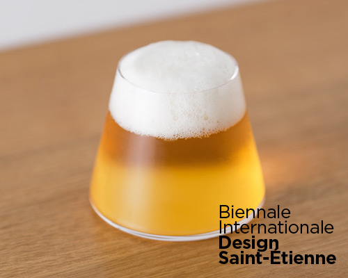 mt. fuji makes a frothy appearance in keita suzuki's fujiyama glass