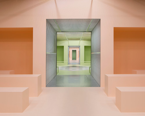 AMO sets the stage for prada's fall/winter womenswear show